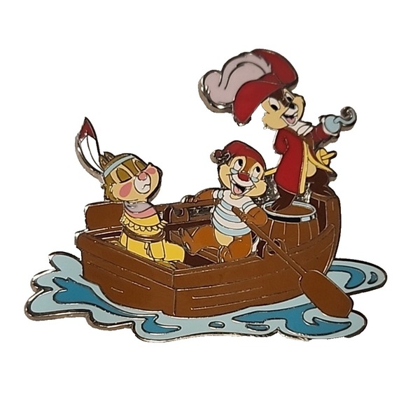 Disney Jewelry - Disney Pin Chip Dale Clarice Tiger Lily Hook PARIS DLP Artist Proof AP 110502